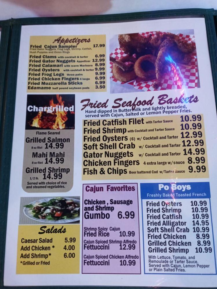 Menu at LA Crab Shack (Mesa) restaurant, Mesa