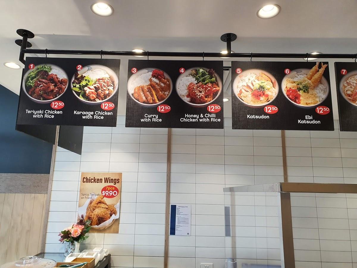 Menu at Sushi Paradise Flagstone restaurant, Jimboomba