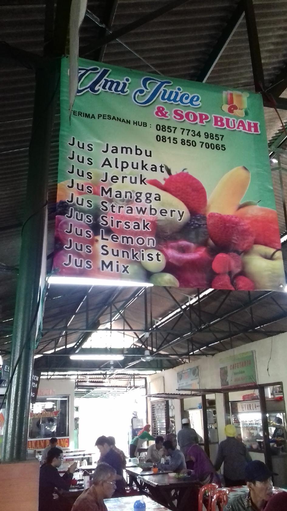 Umi Juice cafe, Central Jakarta Restaurant reviews