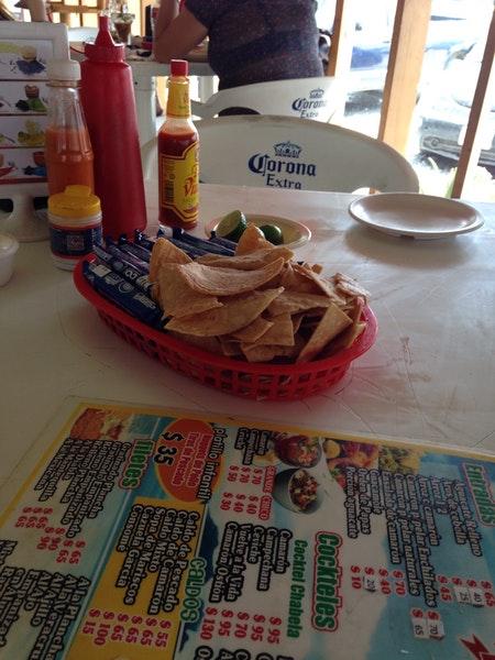 Menu at Pescaderia Garcia restaurant Cadereyta Jiménez