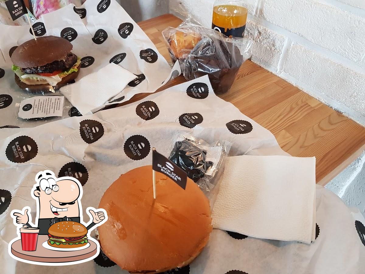 Ресторан Black Star Burger, Калининград, площадь Победы - Меню и отзывы о  ресторане