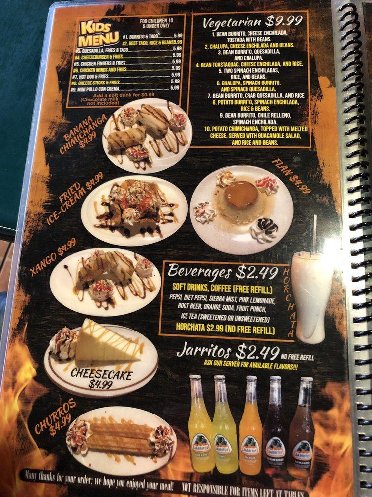 Menu at Don Tequila pub & bar, Madison