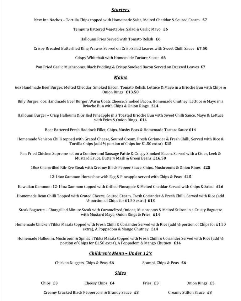 menu-at-new-inn-pub-bar-shrewsbury-hook-a-gate