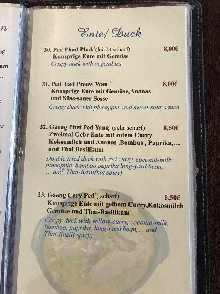 Menu At Khao Lak Restaurant Mehlingen