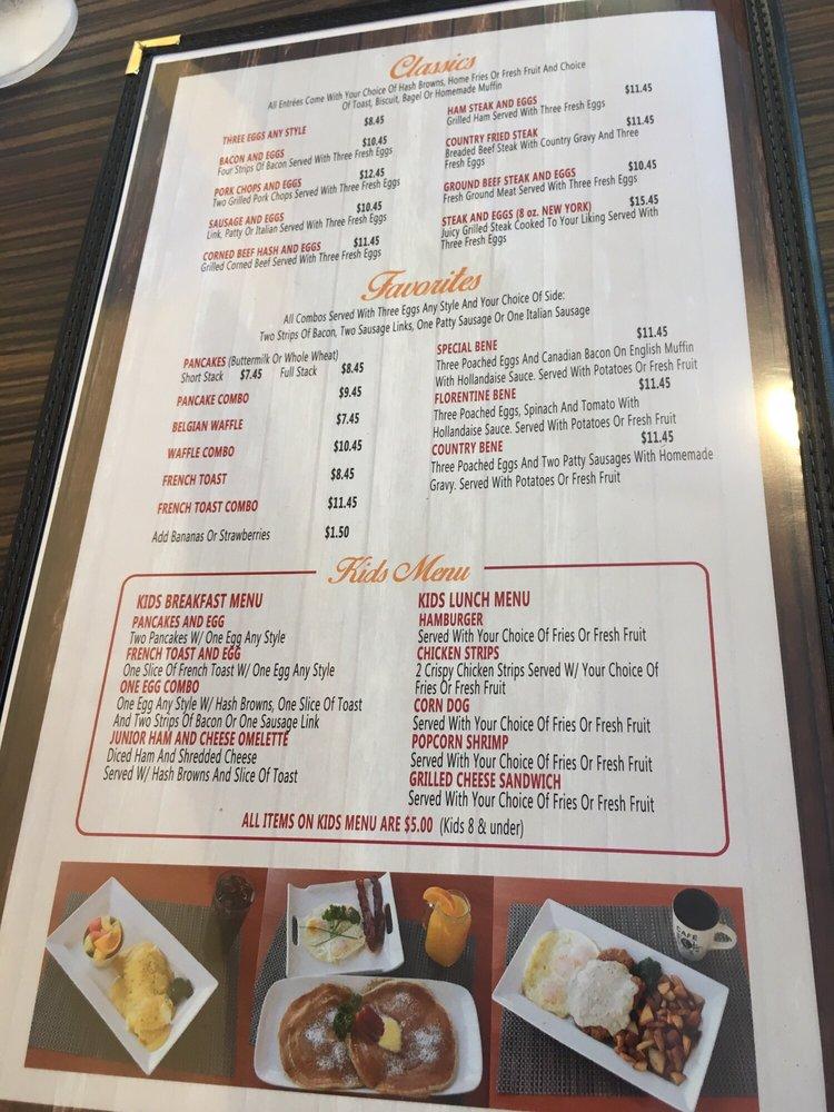 Menu at Franco’s Flapjack Family Restaurant, Poway