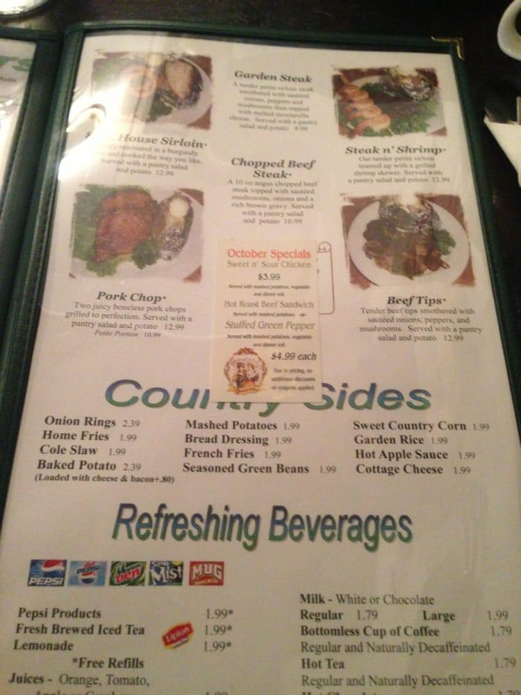 Menu at Dutch Pantry Family Restaurant, Clearfield