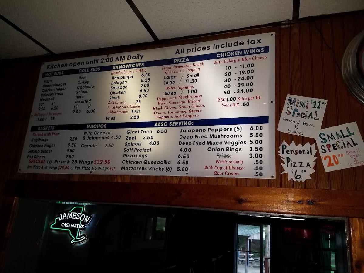 Menu at Wales Center Hotel pub & bar, Wales Center