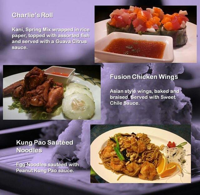 Menu at Tea House Asian Bistro restaurant, Delmar