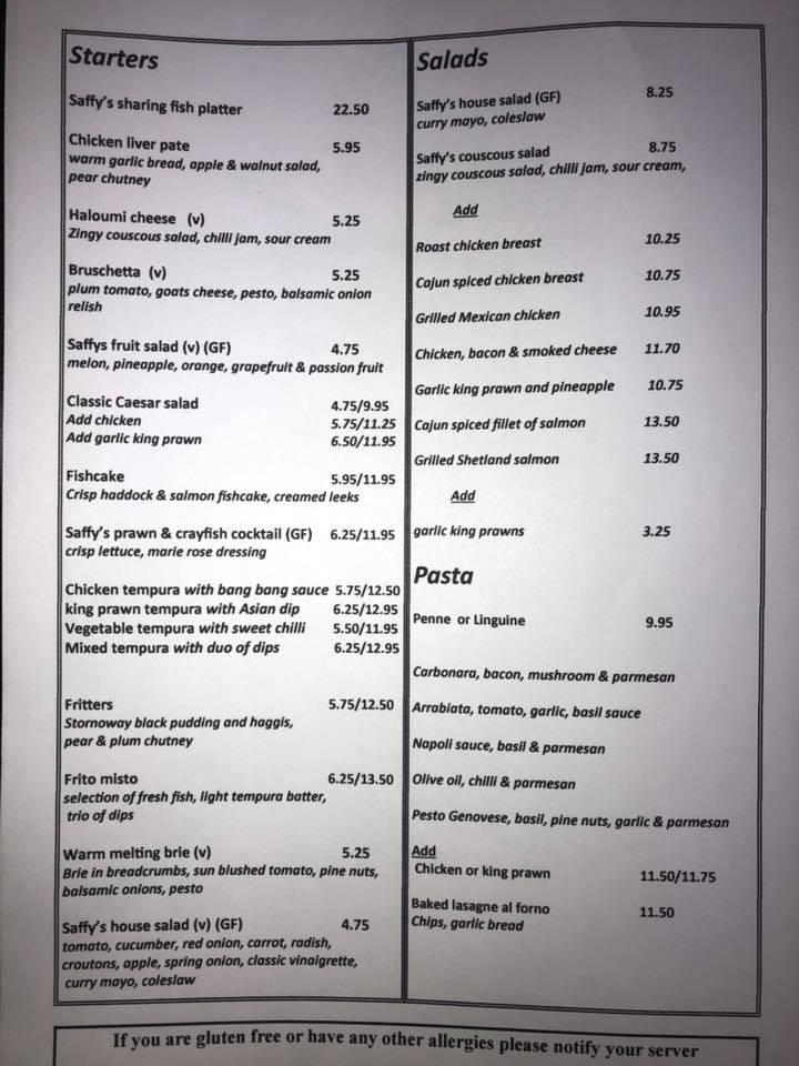 Saffys Ayr Menu Outlet | head.hesge.ch