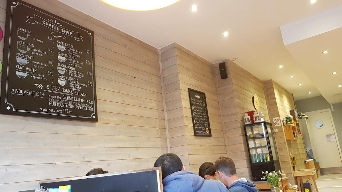 Menu au Café Ploom, Le Pouliguen