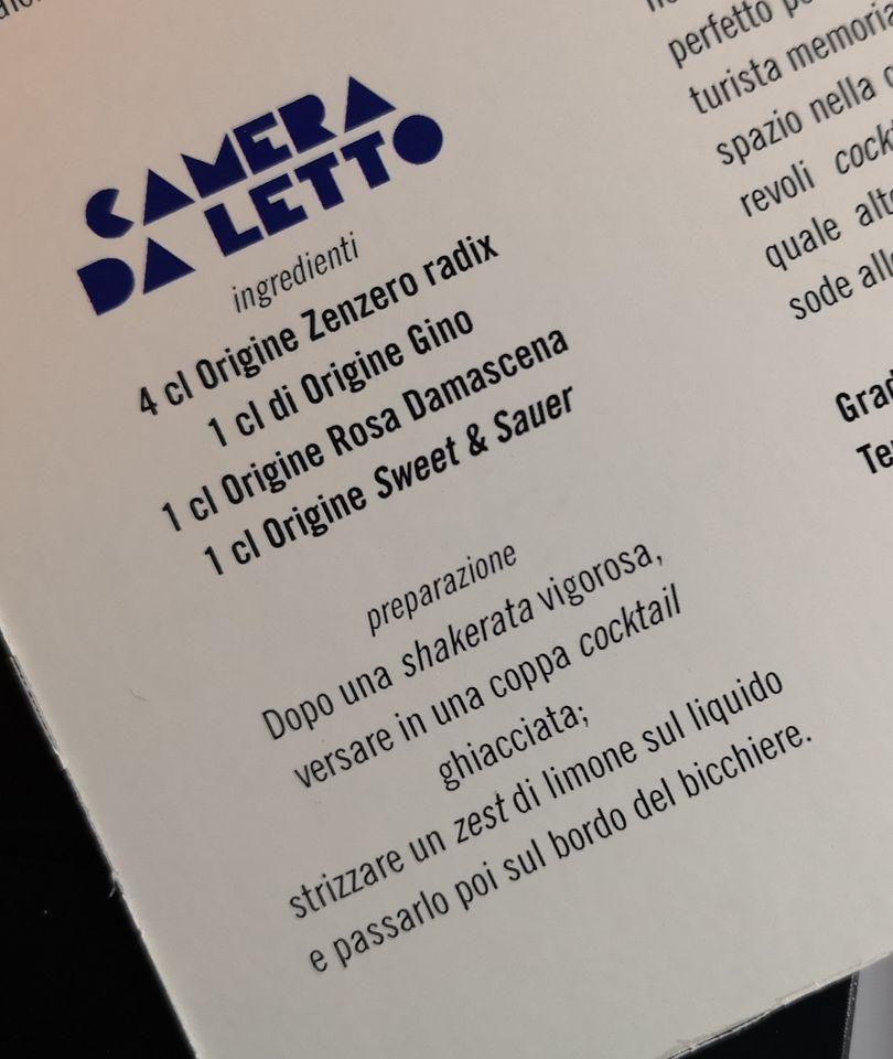 Menu di Osteria del Castello in Cengio Alto dal 1906 