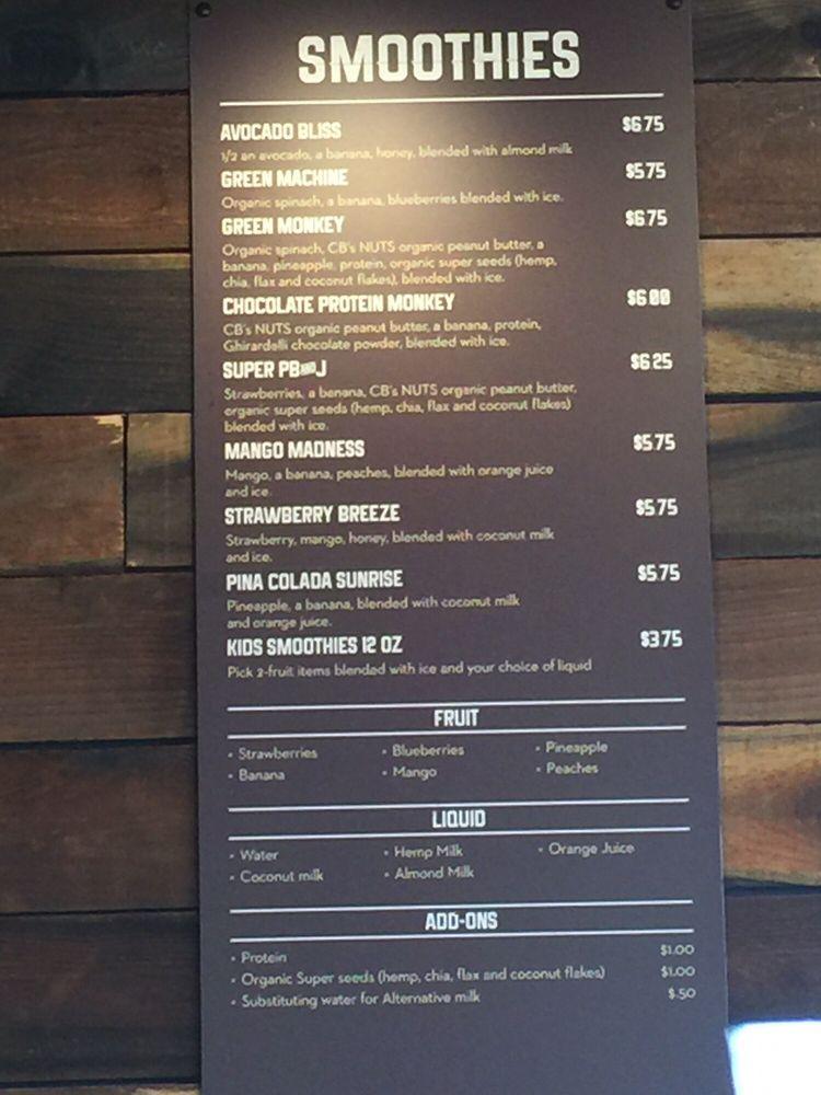 Menu at Greens on Your Way pub & bar, Silverdale