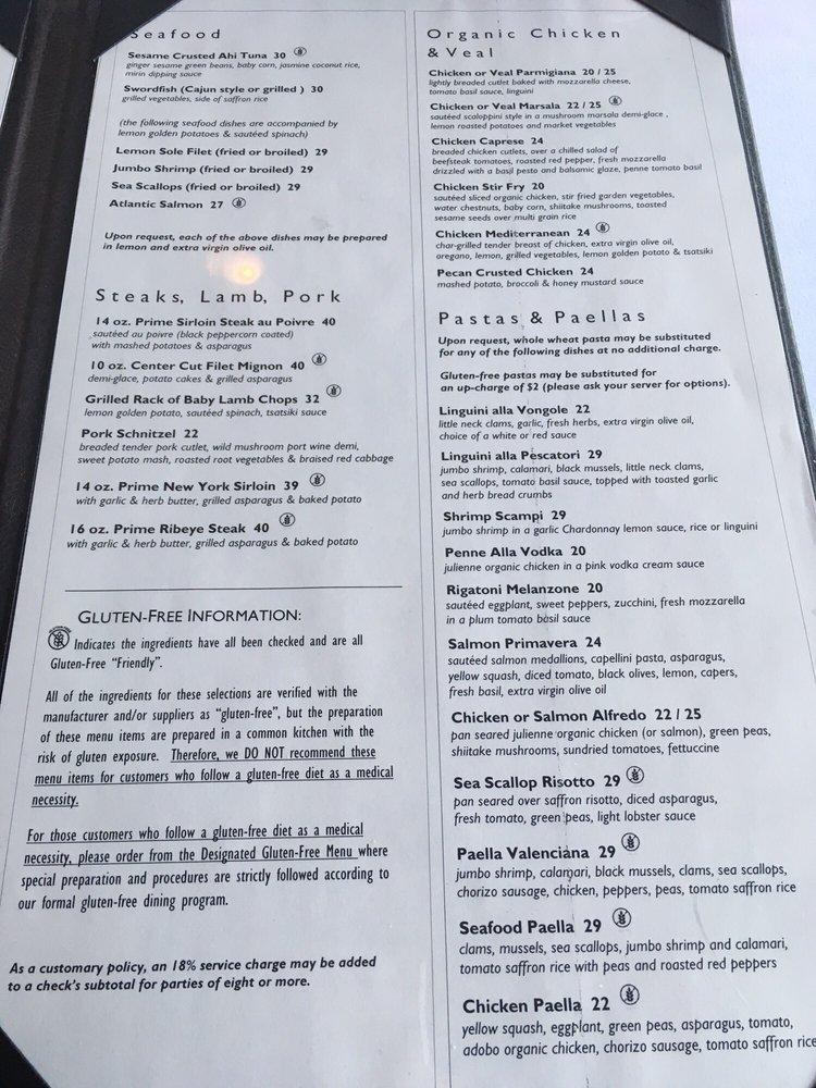 Menu at Jonathan's Restaurant New Hyde Park, Garden City Park