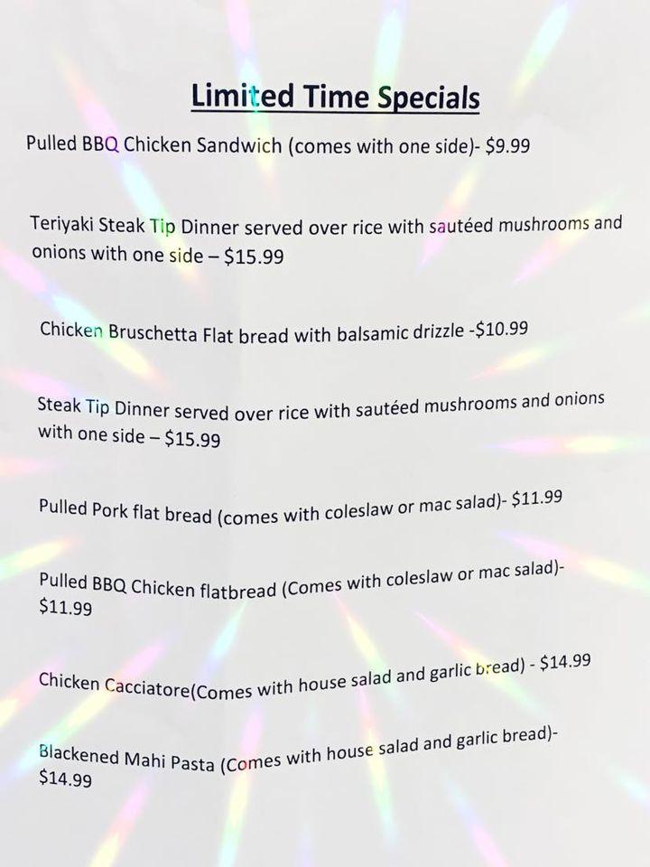 Menu at Frankie's Wings and Things ( Melbourne, FL) restaurant