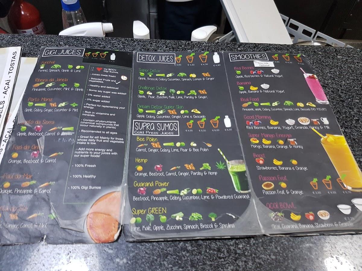 Menu em Art Food Corner Madeira pub & Bar, Funchal