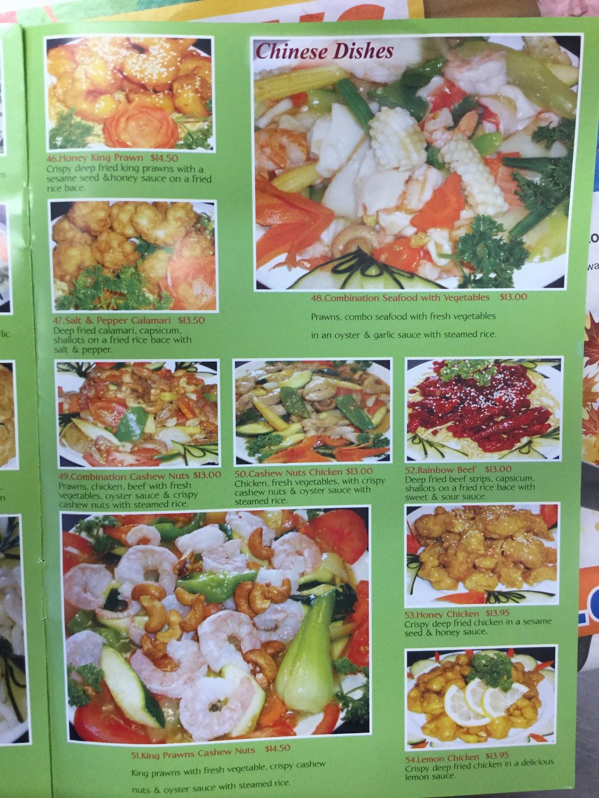 Menu at Healthy Noodle Kingaroy fast food, Kingaroy