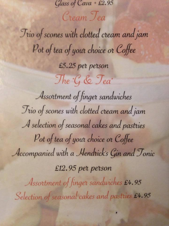 Menu at No1 Hotel Wooler pub & bar, Wooler