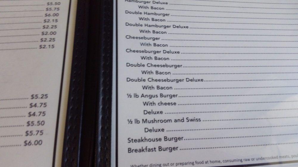 Menu at Fort Wright Family Restaurant, Fort Wright