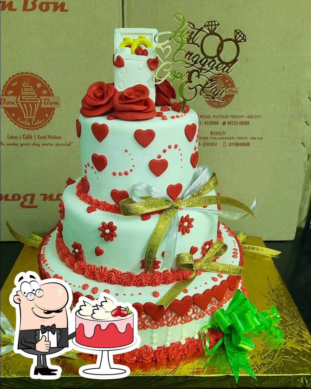 1531-Bon Jovi – Wedding Cakes | Fresh Bakery | Pastry Palace Las Vegas