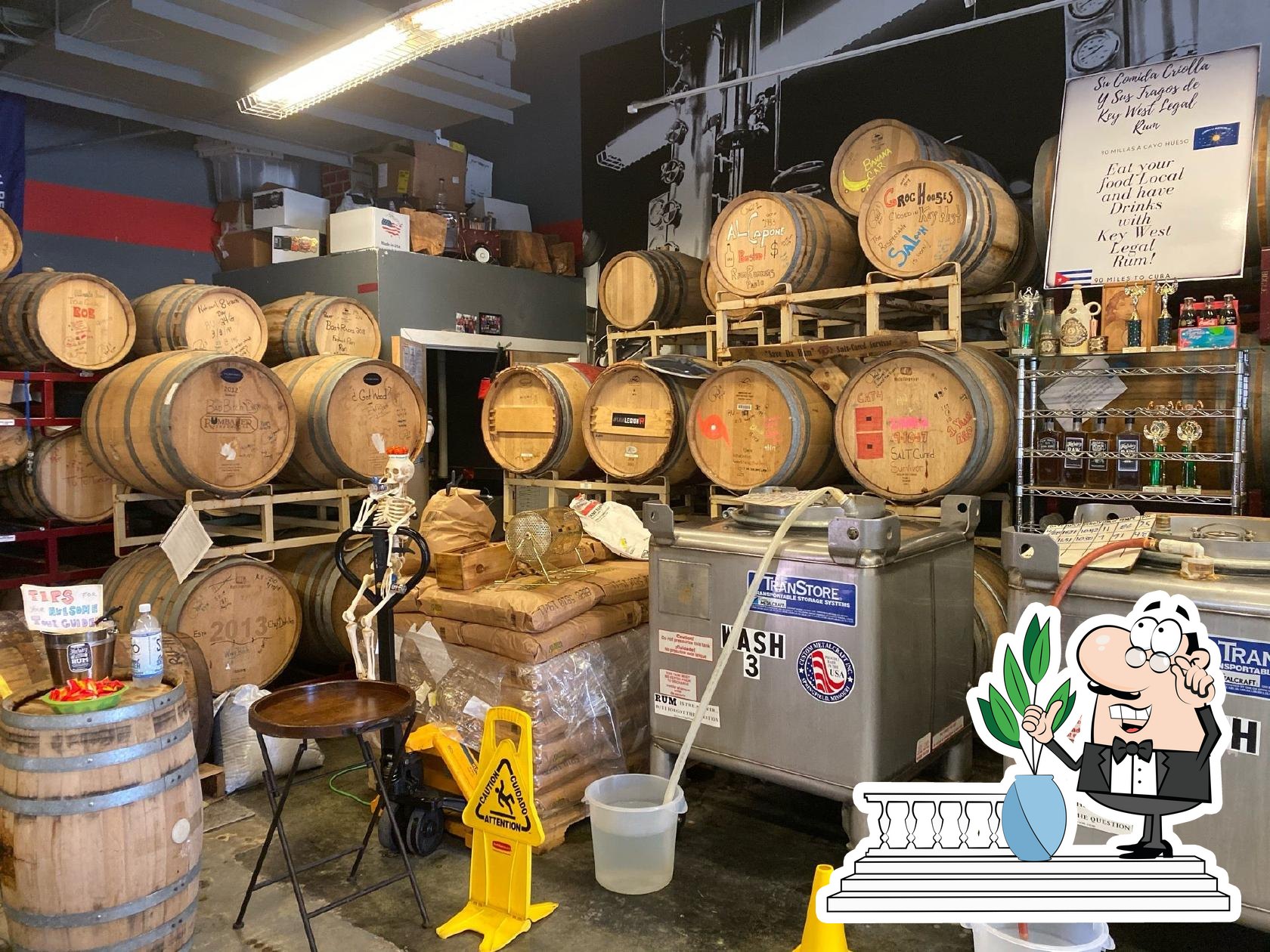 Key West First Legal Rum Distillery, Cayo Hueso Opiniones del restaurante