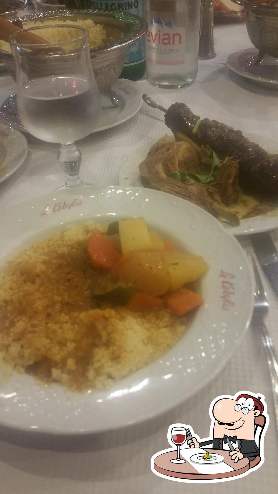 Le Kabylia restaurant, Wattrelos Menu du restaurant et commentaires