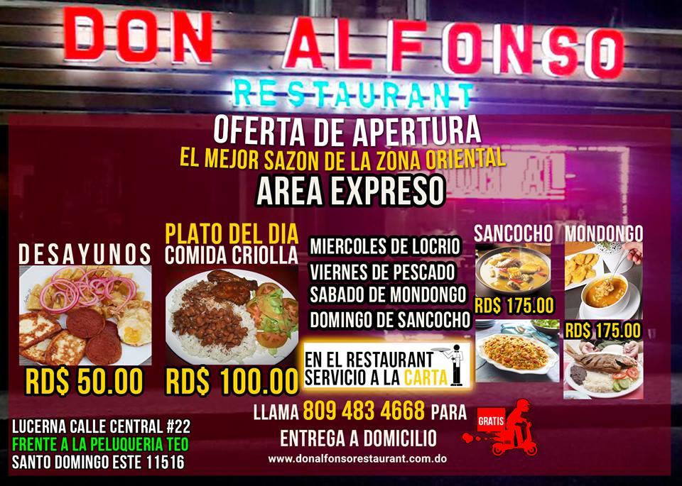 Don Alfonso Restaurant, Santo Domingo, Lucerna - Restaurant reviews