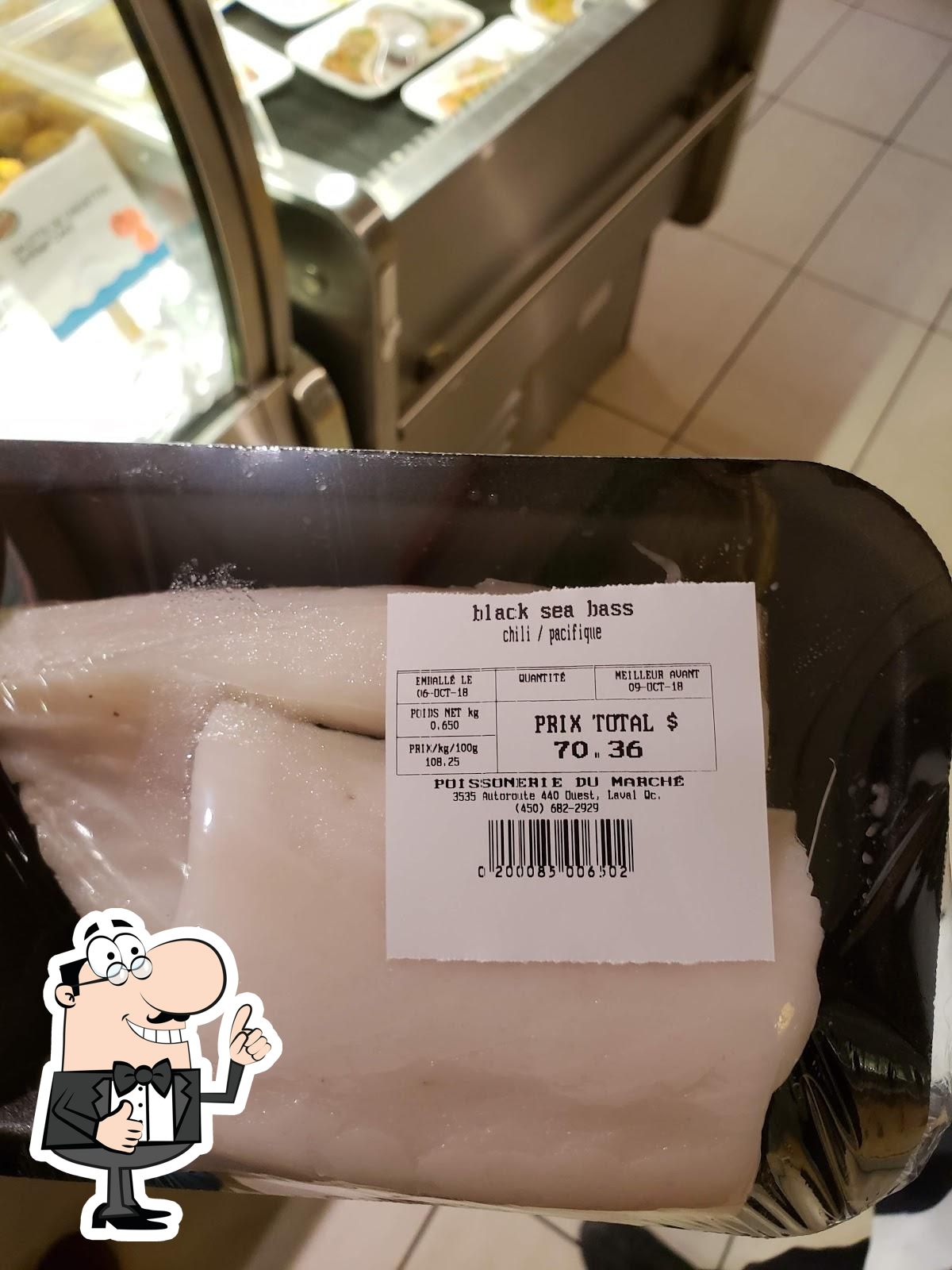 Poissonnerie du Marché, Laval - Menu du restaurant, prix et avis, image size:1200x1600