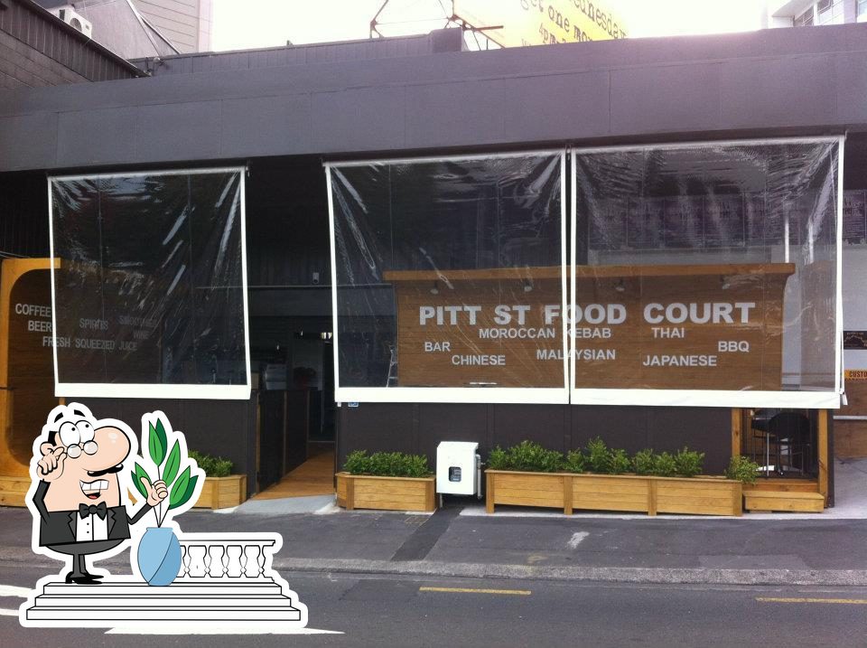 Pitt St Food Court in Auckland