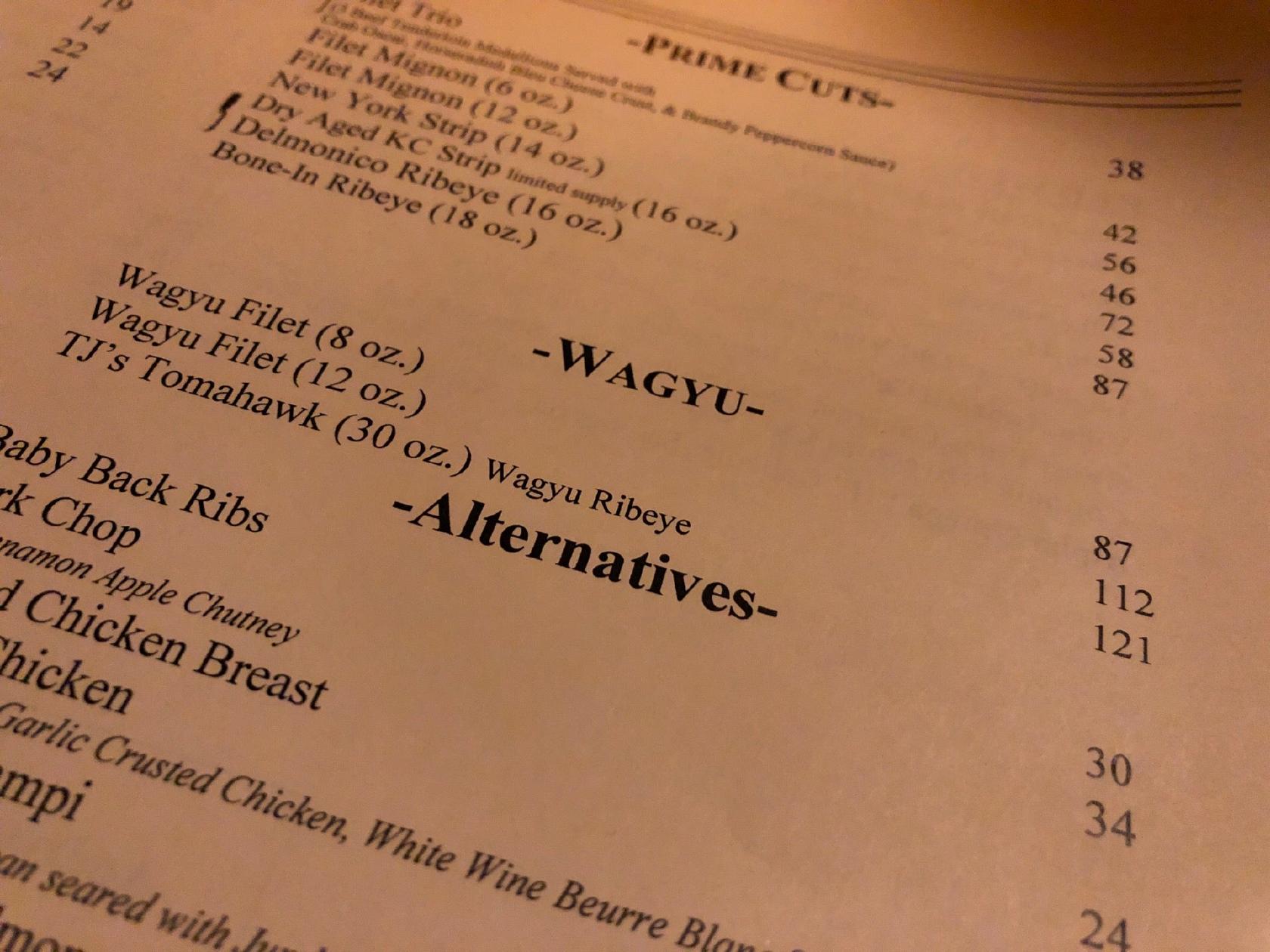 Menu at Prime 47 Carmel pub & bar, Carmel, Clay Terrace Blvd