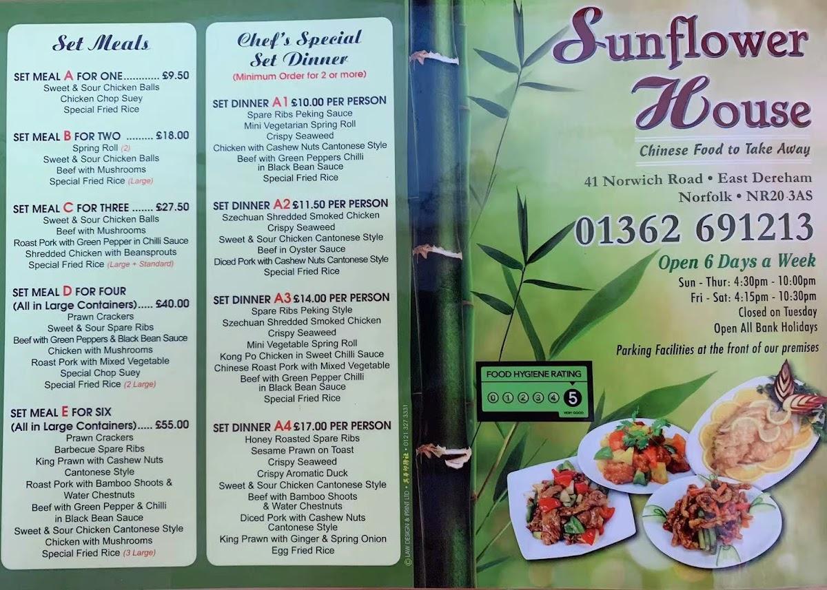 menu-at-sunflower-house-takeaway-fast-food-dereham