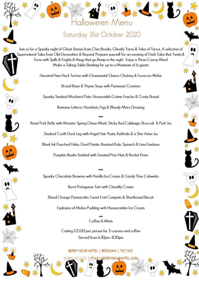 Menu at Berry Head Hotel pub & bar, Brixham