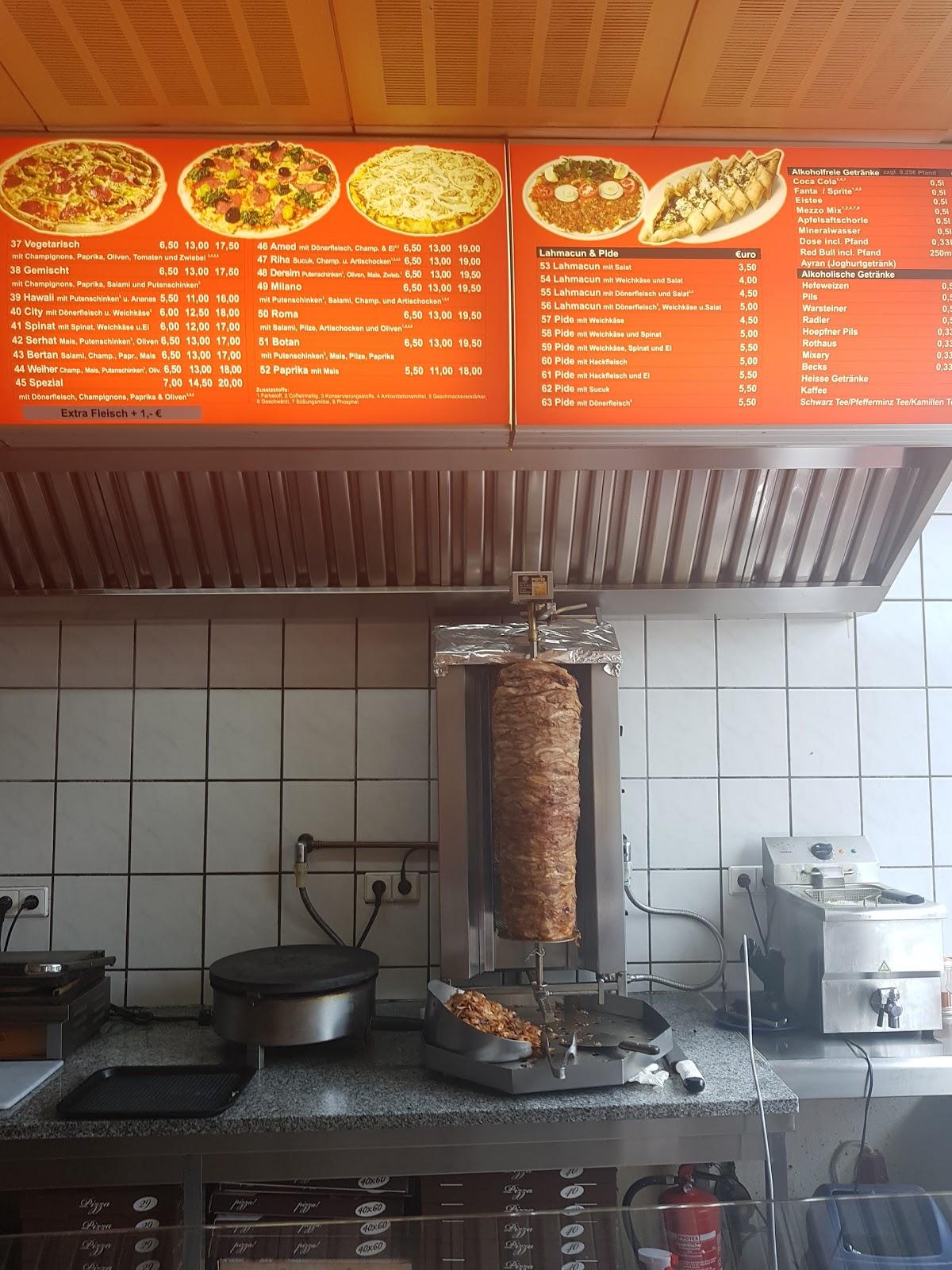 Speisekarte von Pizzeria City Döner, UbstadtWeiher
