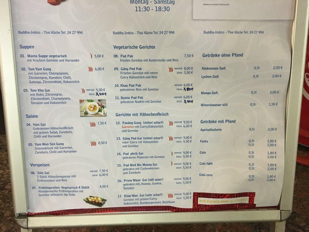 Speisekarte von Buddha-Bar Buddha-Bar, Nürnberg