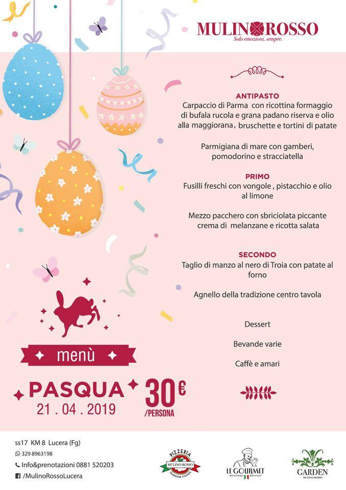 Menu at Moulin Rouge restaurant, Italy, Strada statale 17 km 8