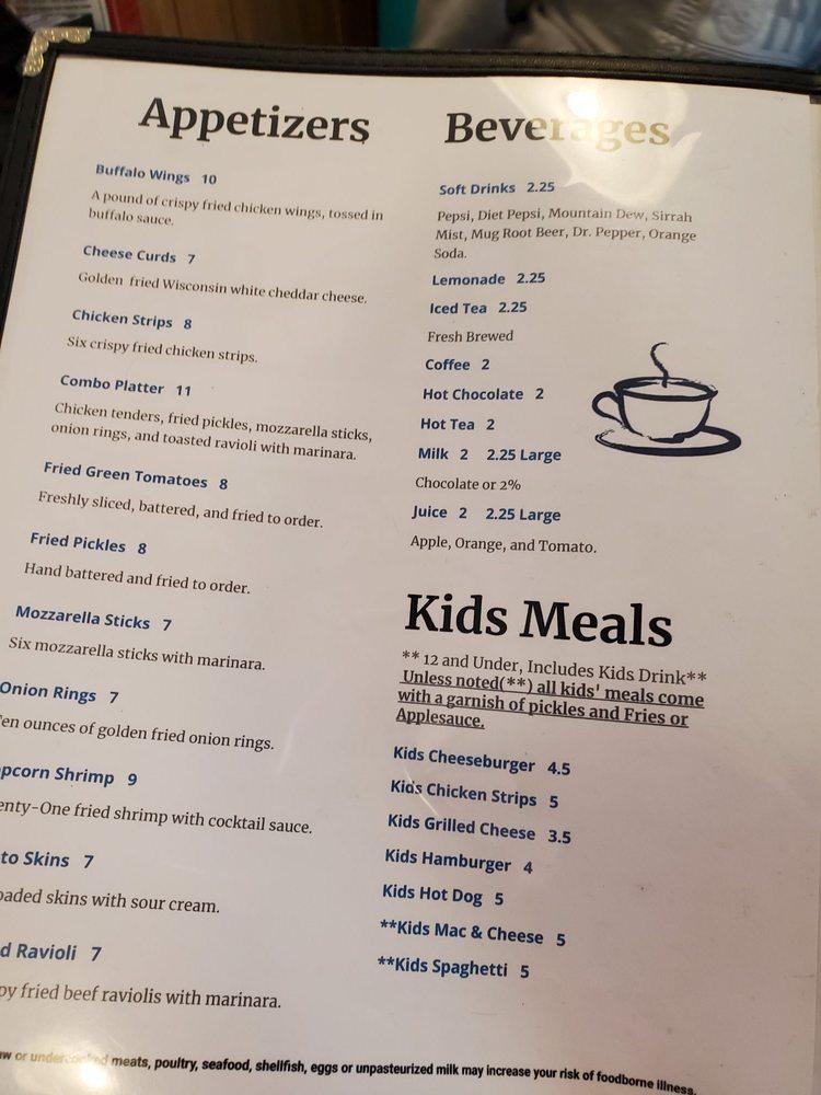 Menu at Wentzville Family Diner restaurant, Wentzville