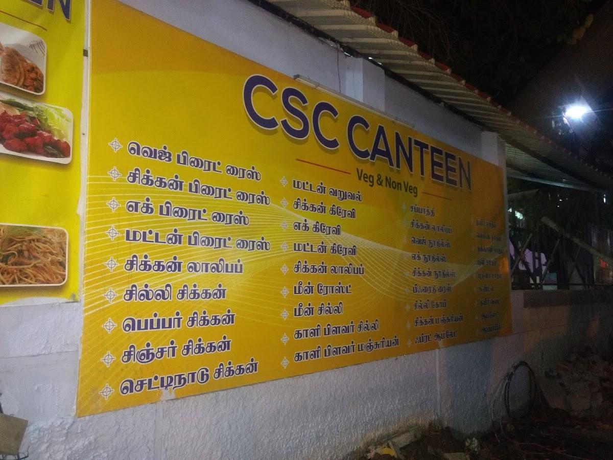CSC Canteen, Coimbatore