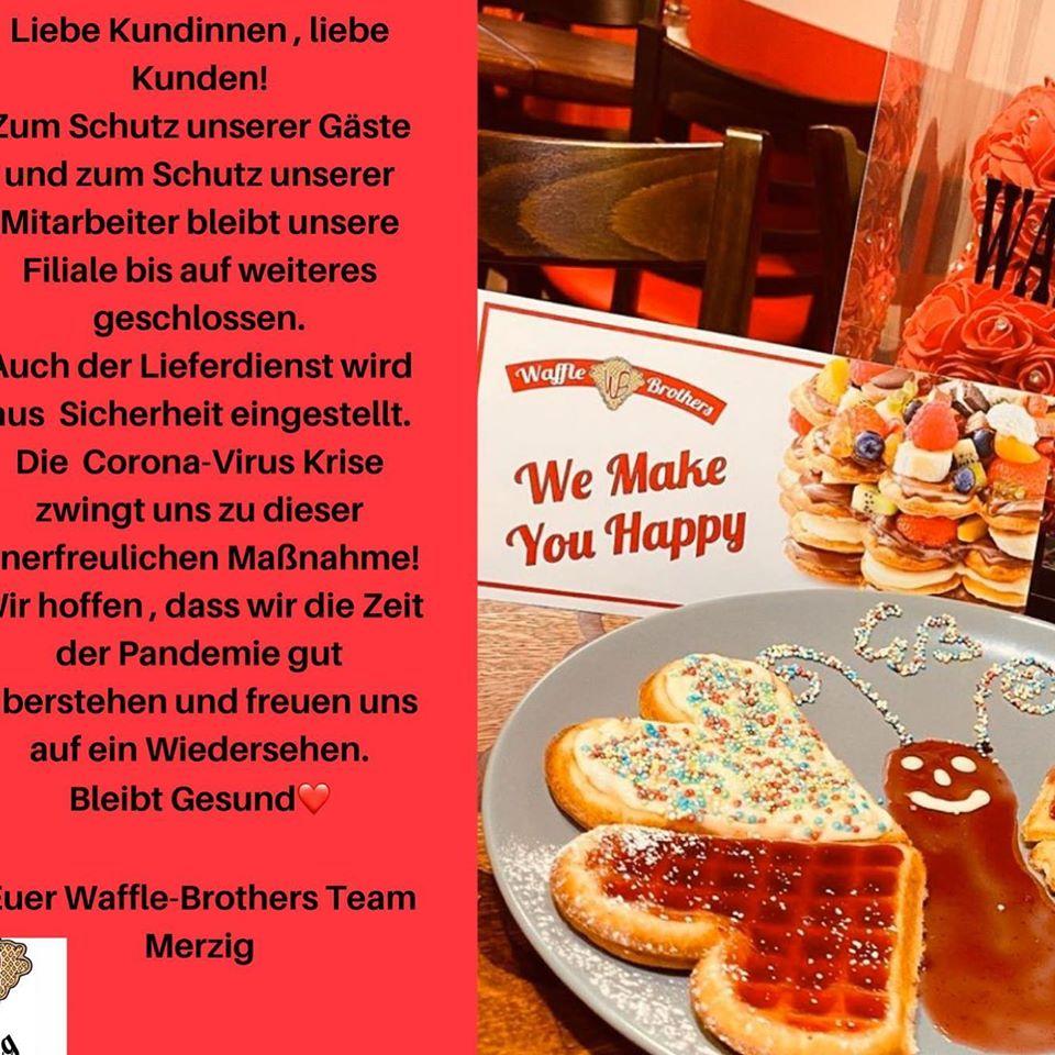 Speisekarte von Waffle Brothers Merzig cafe, Merzig