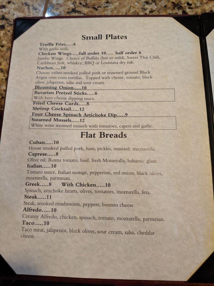 Menu at Rhinelander Pub, Rhinelander