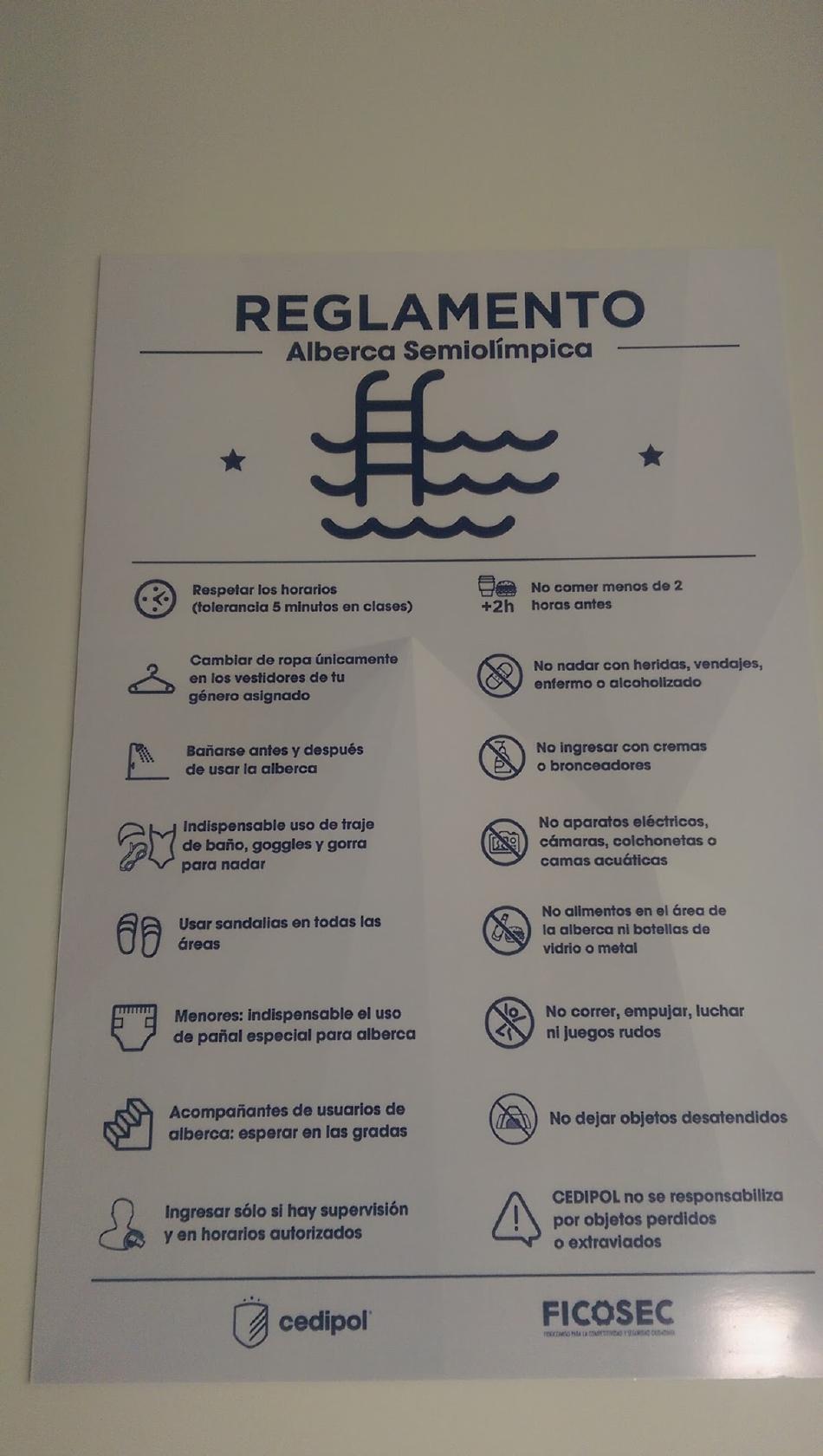 Menu at Club Herbalife Cedipol, Chihuahua