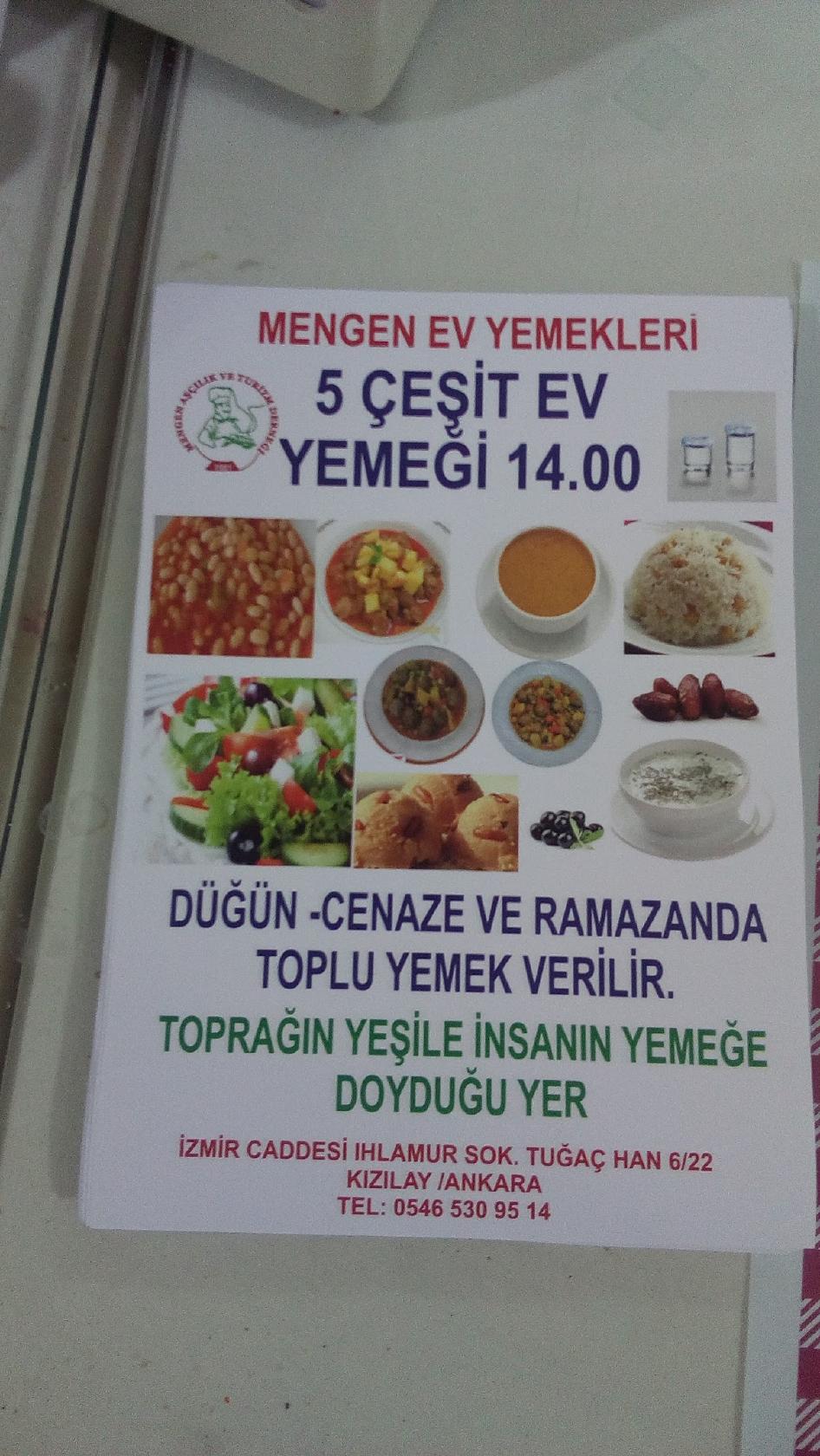 mengen ev yemekleri ankara elgun sk restaurant menu and reviews