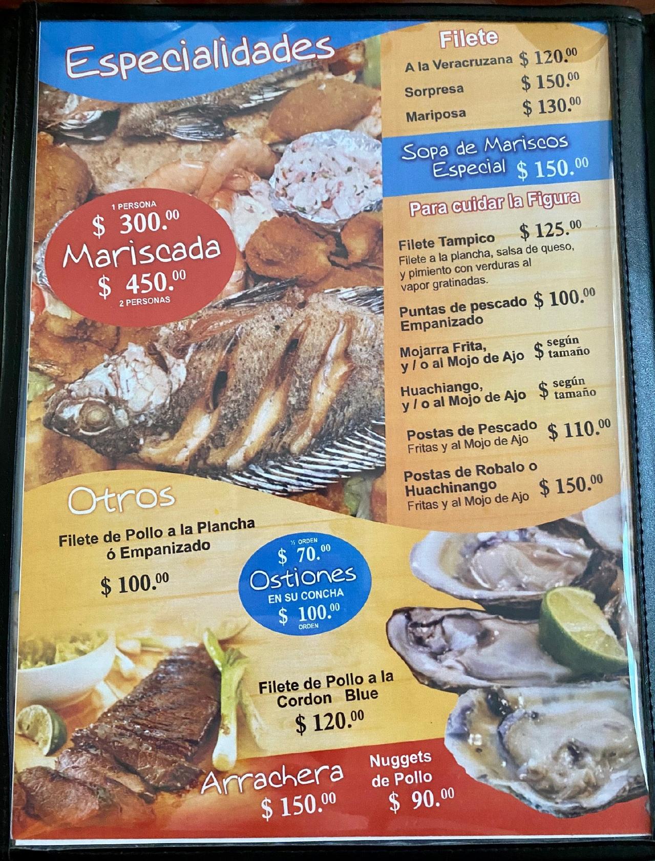 Restaurante Mariscos Puerto Tampico, San Luis Potosi, Camino A Cañada Del  lobo 775 - Opiniones del restaurante