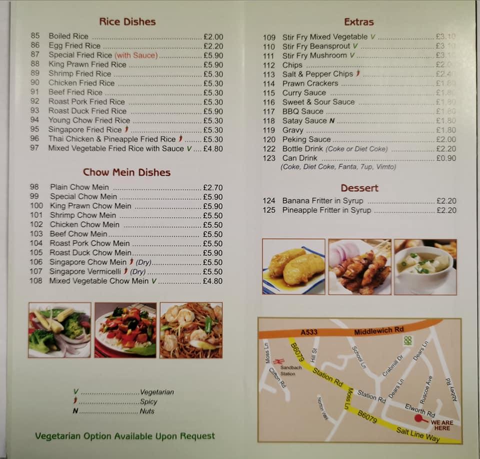 Menu At Canton Kitchen Fast Food Sandbach   R887 Canton Kitchen Menu 2020 08 