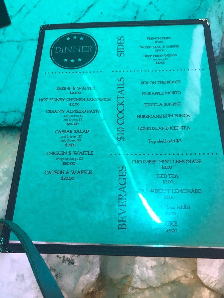 Menu at Pink Teacup Villa pub &amp; bar, Miami Beach