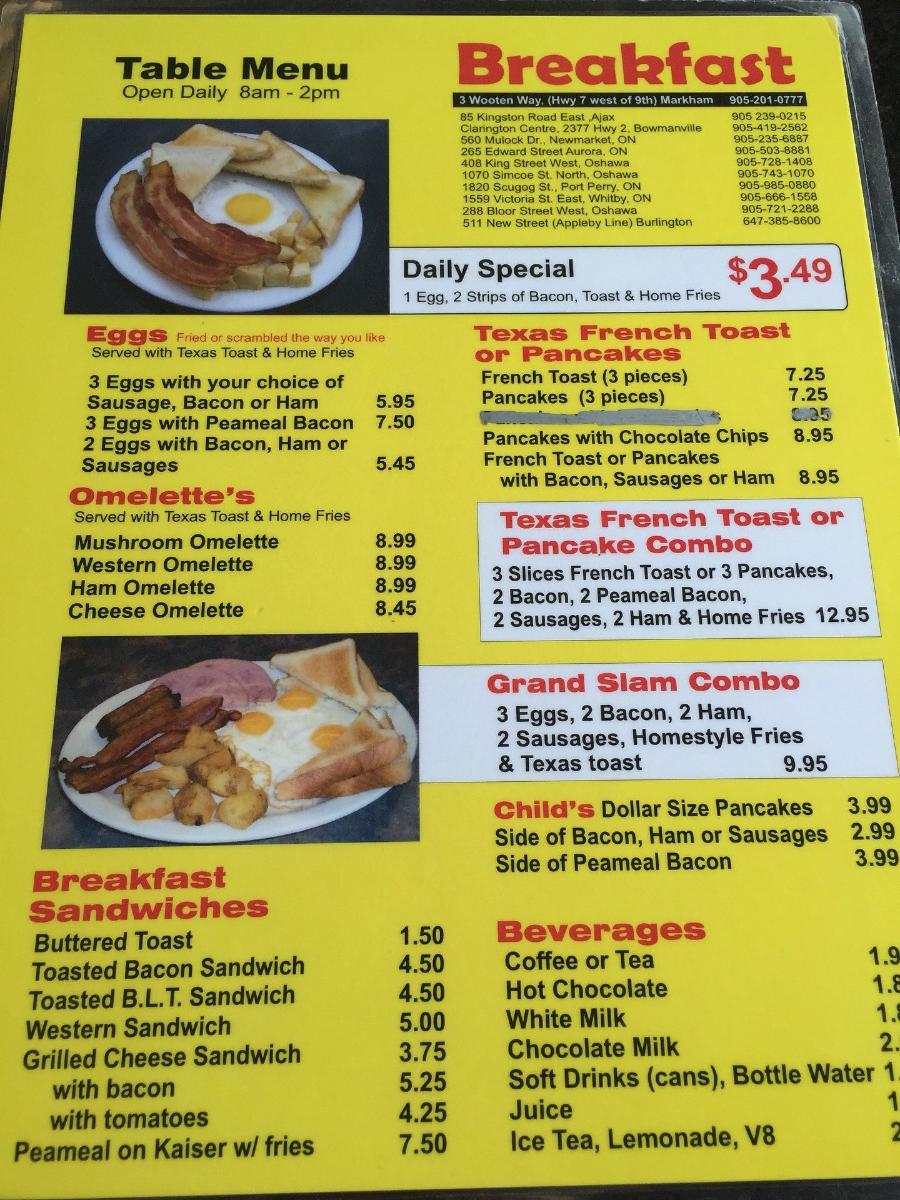 Menu at Halibut House Fish & Chips restaurant, Markham, 3 Wootten Way N