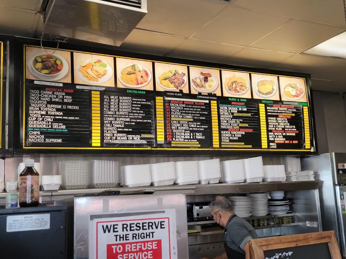 Menu At Lucky Guys Burgers Fast Food Commerce 4071
