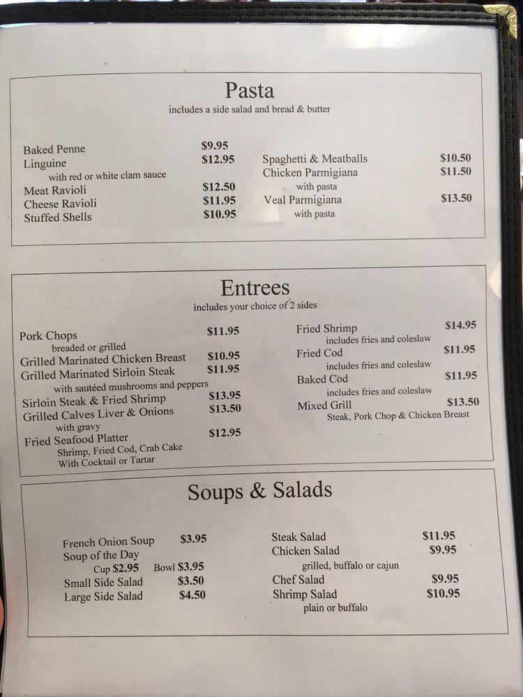 Menu at Ma and Pop's Country Kitchen restaurant, Bethel Park