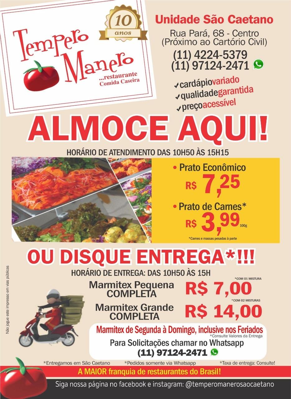 Restaurante Tempero Manero - Restaurante Brasileiro em Boituva