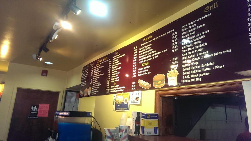 Menu at Kosher Castle fast food, Monsey, 43 NY59