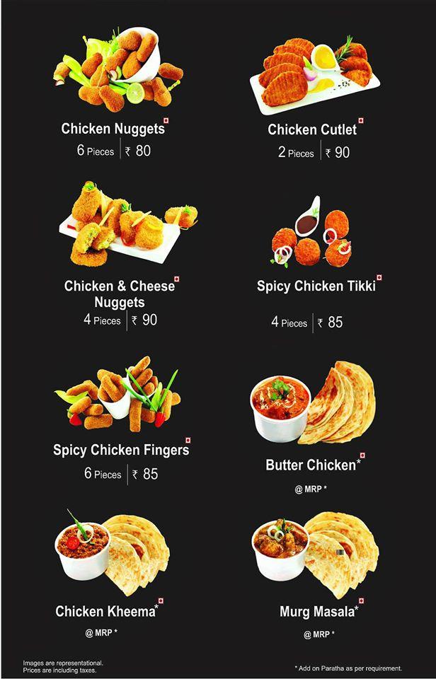 Menu at Venky's Chicken Restaurant, Latur