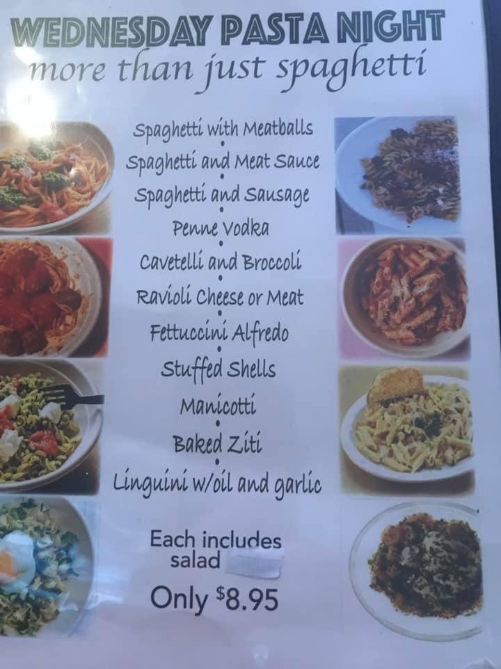 Menu at Portofino's Pizza & Restaurant, Little Egg Harbor Township